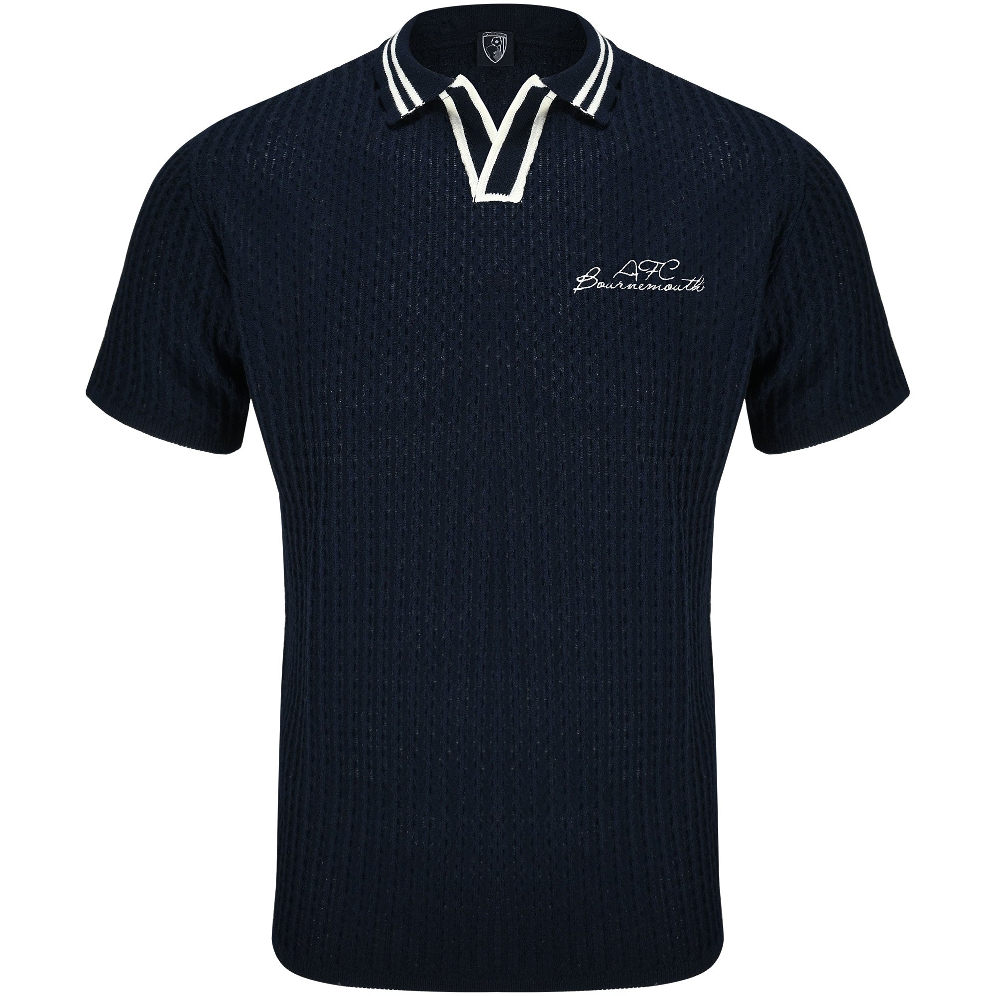 Поло AFC Bournemouth Adults Elite Open Collar (тёмно-синий)