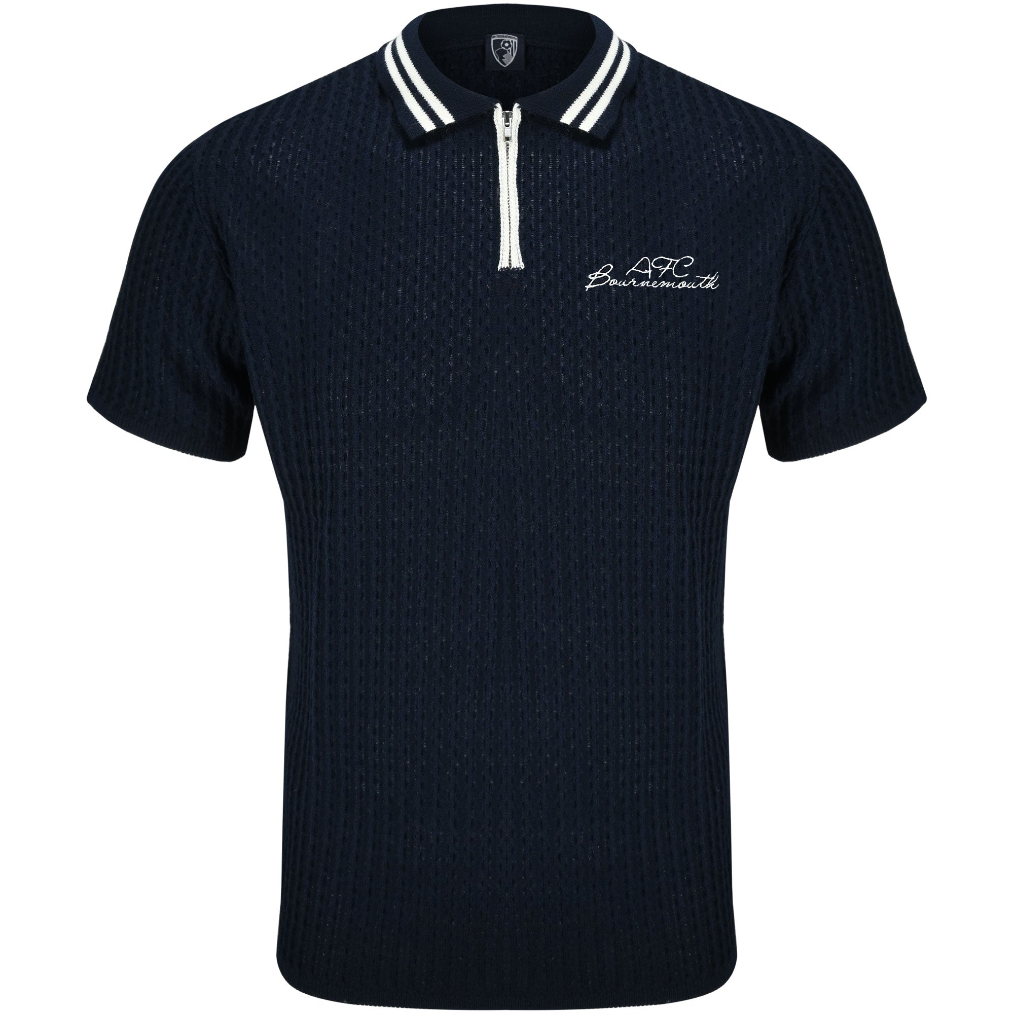 Поло AFC Bournemouth Adults Elite Quarter Zip (тёмно-синий)