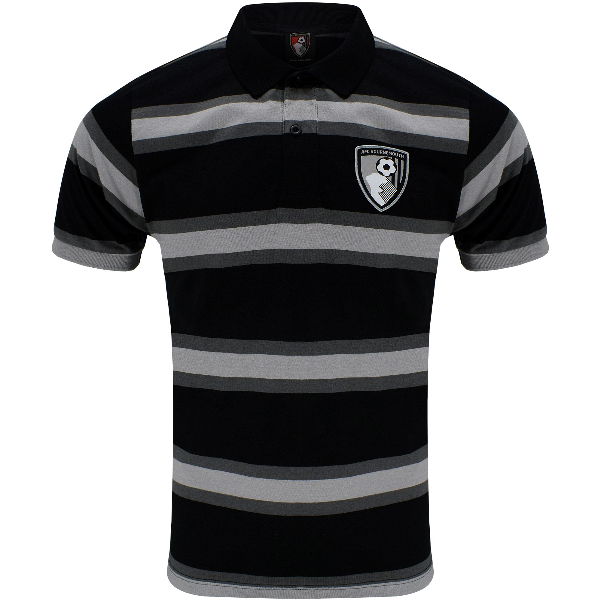 Футболка AFC Bournemouth Adults Southwood Polo (чёрный)