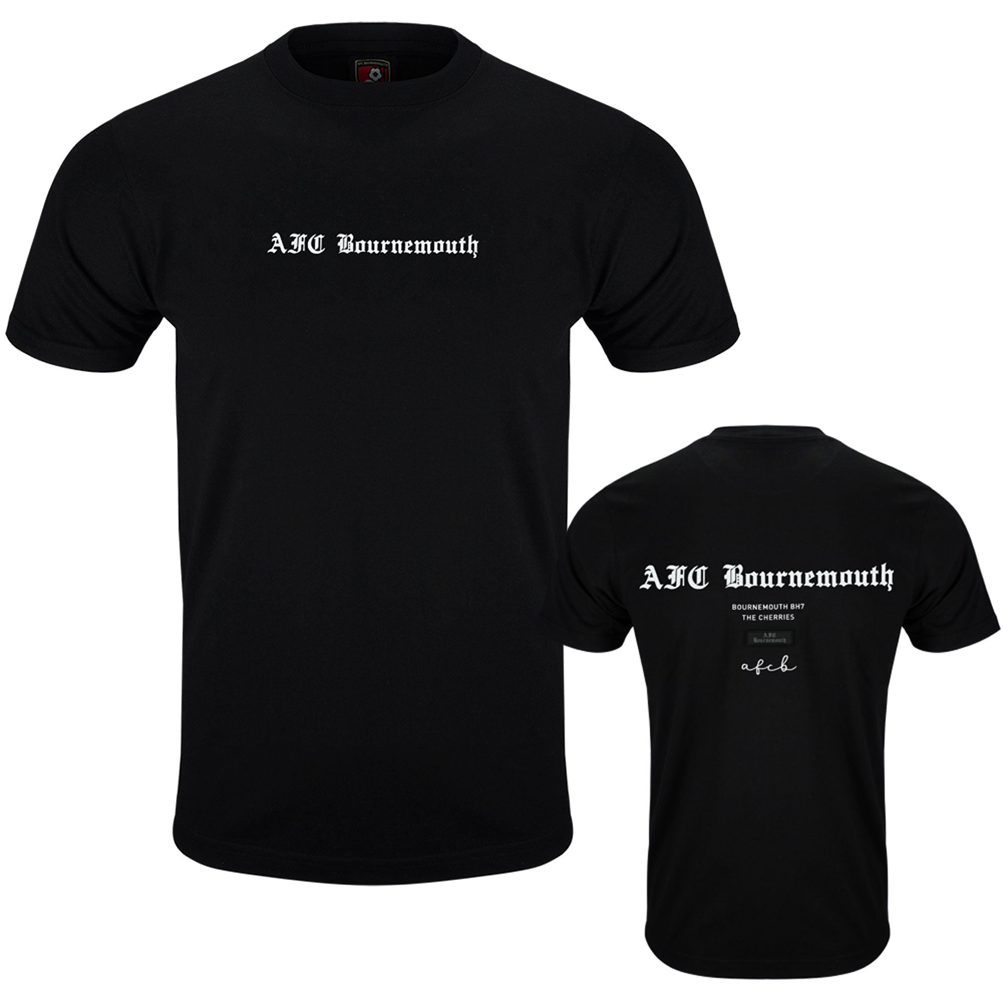Футболка AFC Bournemouth Adults Gladstone T (чёрный)