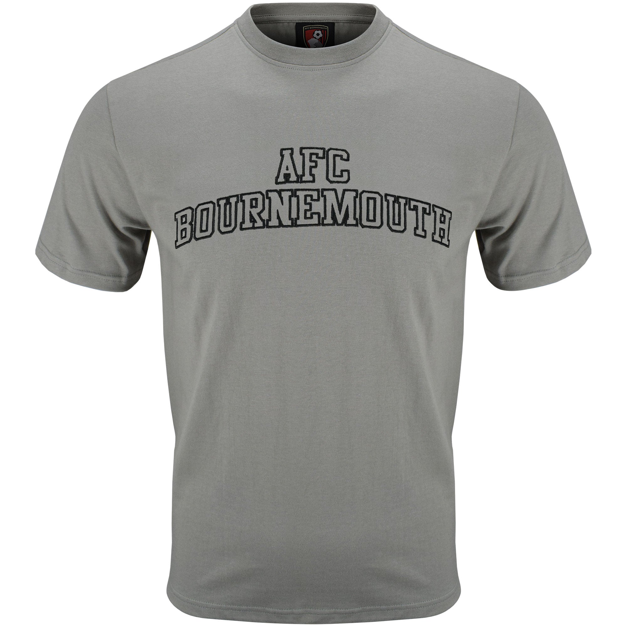 AFC Bournemouth Adults Collegiate T Shirt - Stone