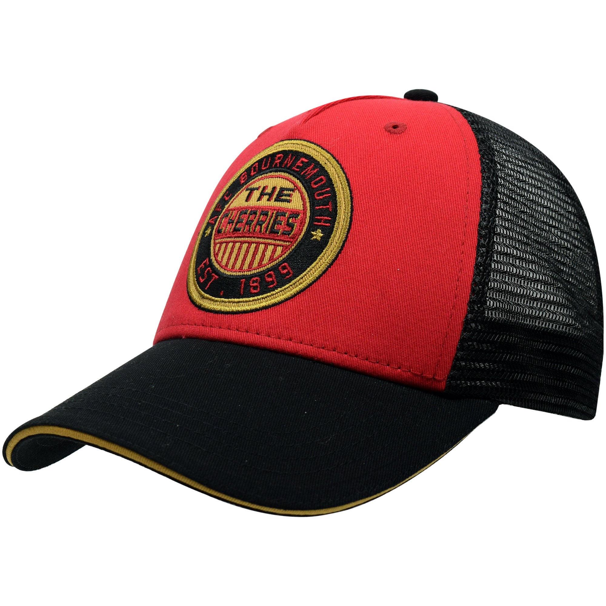 Кепка AFC Bournemouth Adults Team Trucker (красный/чёрный)