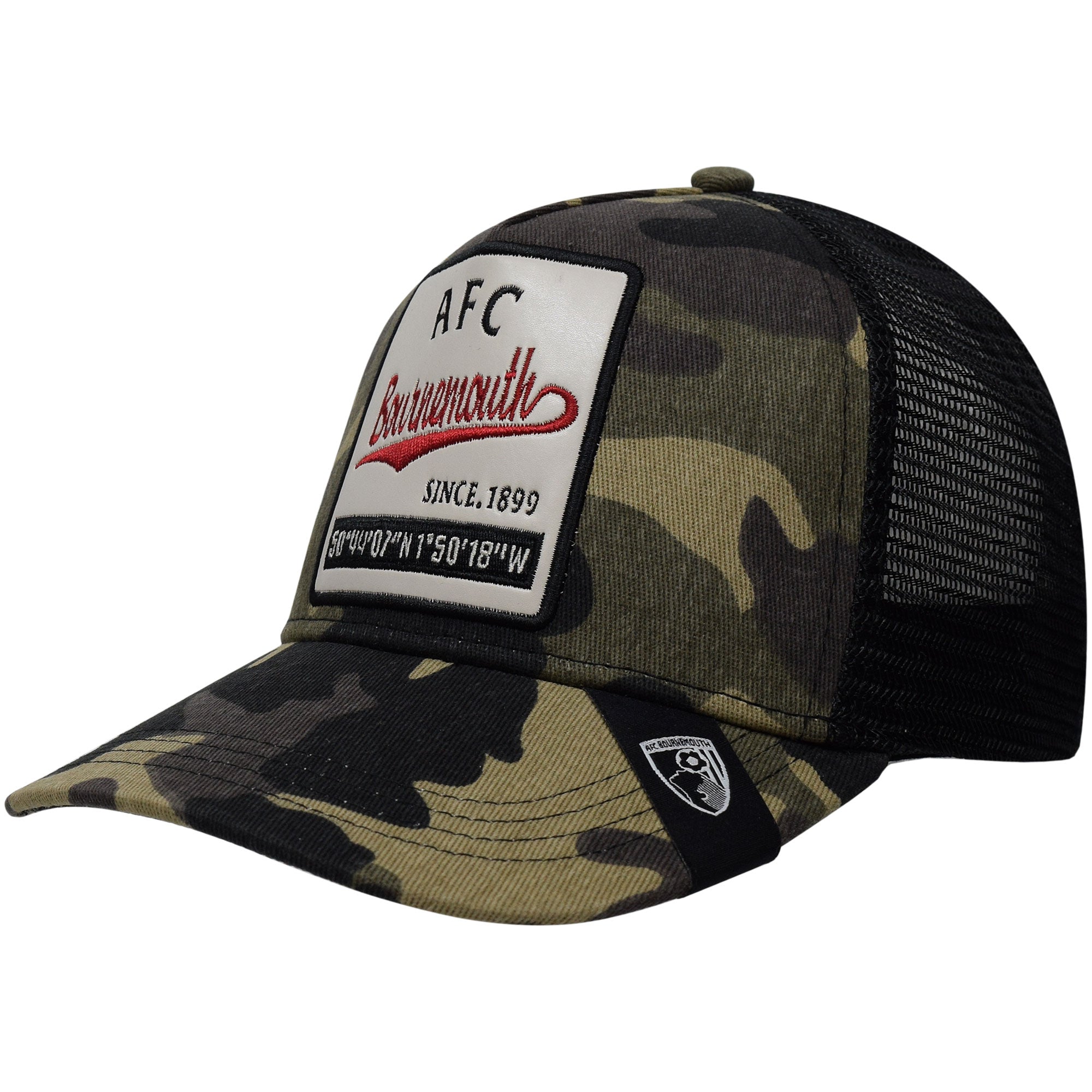 Кепка AFC Bournemouth Adults Patch Camo Trucker (Olive Camo)