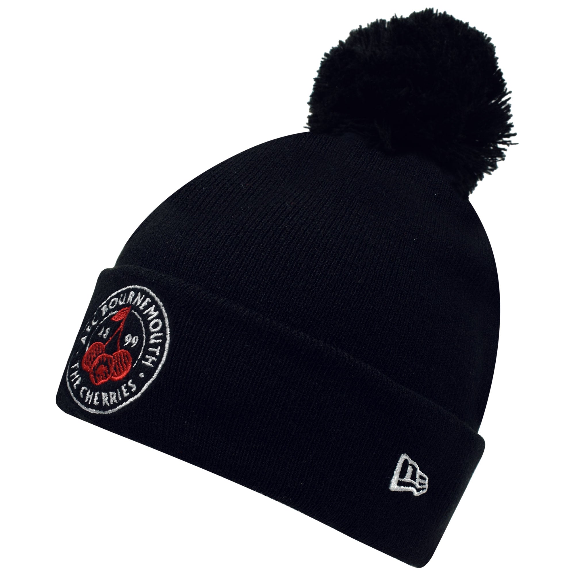 Кепка AFC Bournemouth Adults AFCB X New Era Cherries Crest Bobble (чёрный)