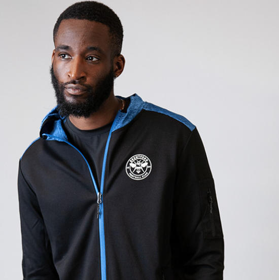 Brentford Active Full Zip Through Hoodie