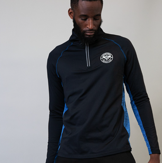 Brentford Active Quarter Zip Top