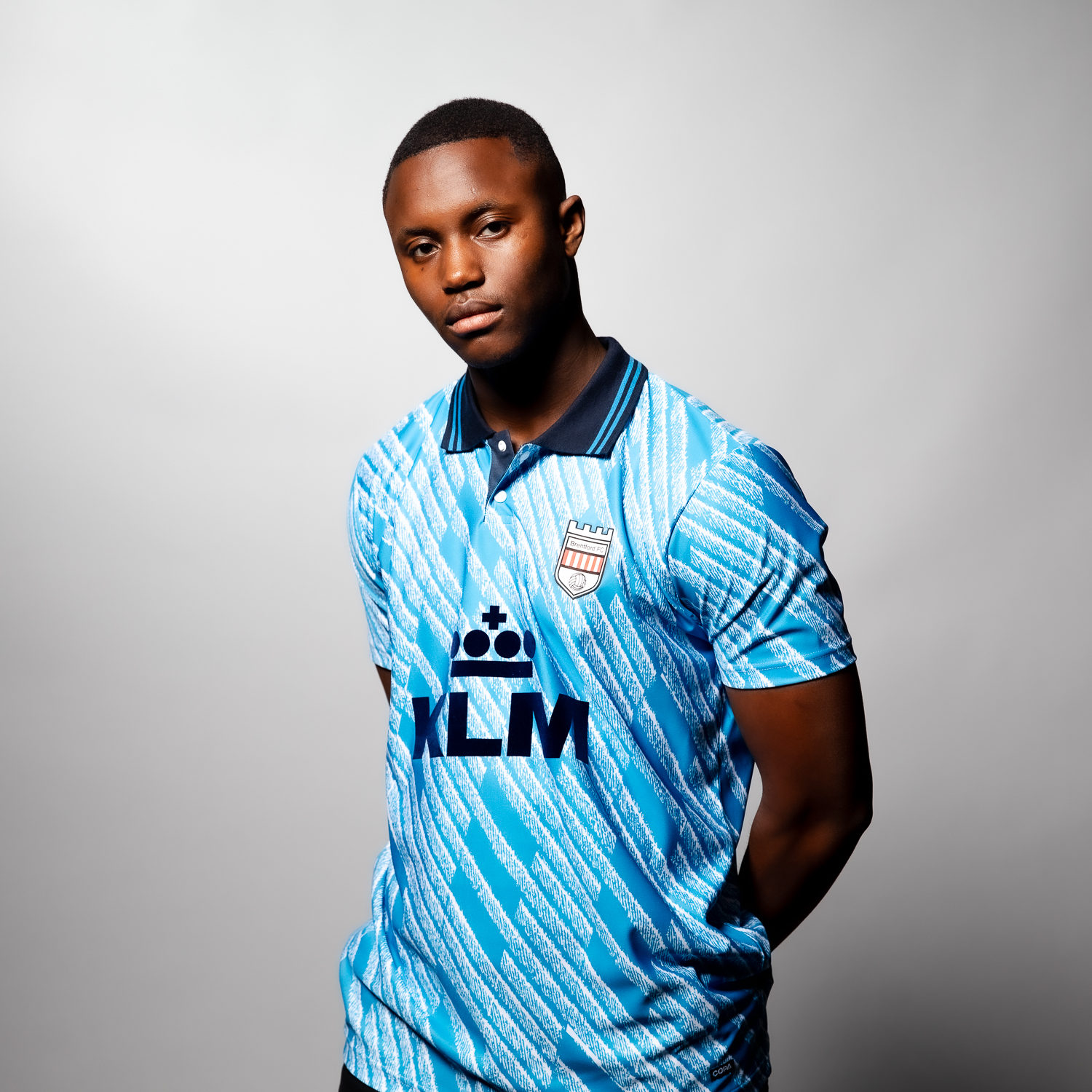 Футболка Brentford BFC KLM Away Retro