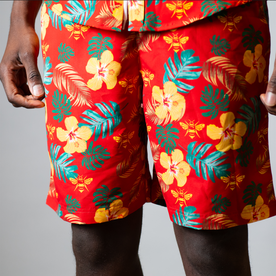 Шорты Brentford Multi Bee Floral Hawaiian