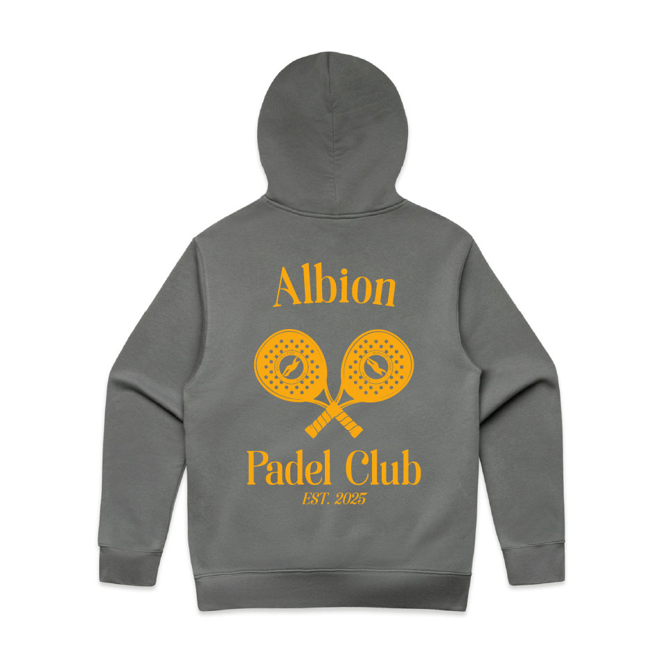 Brighton Oversized Padel Hoodie - Shadow