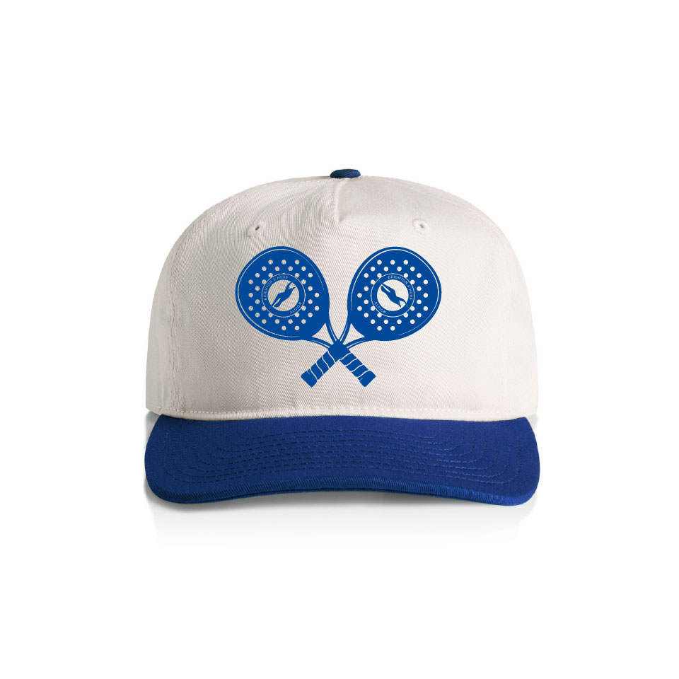 Brighton Padel Cap - White
