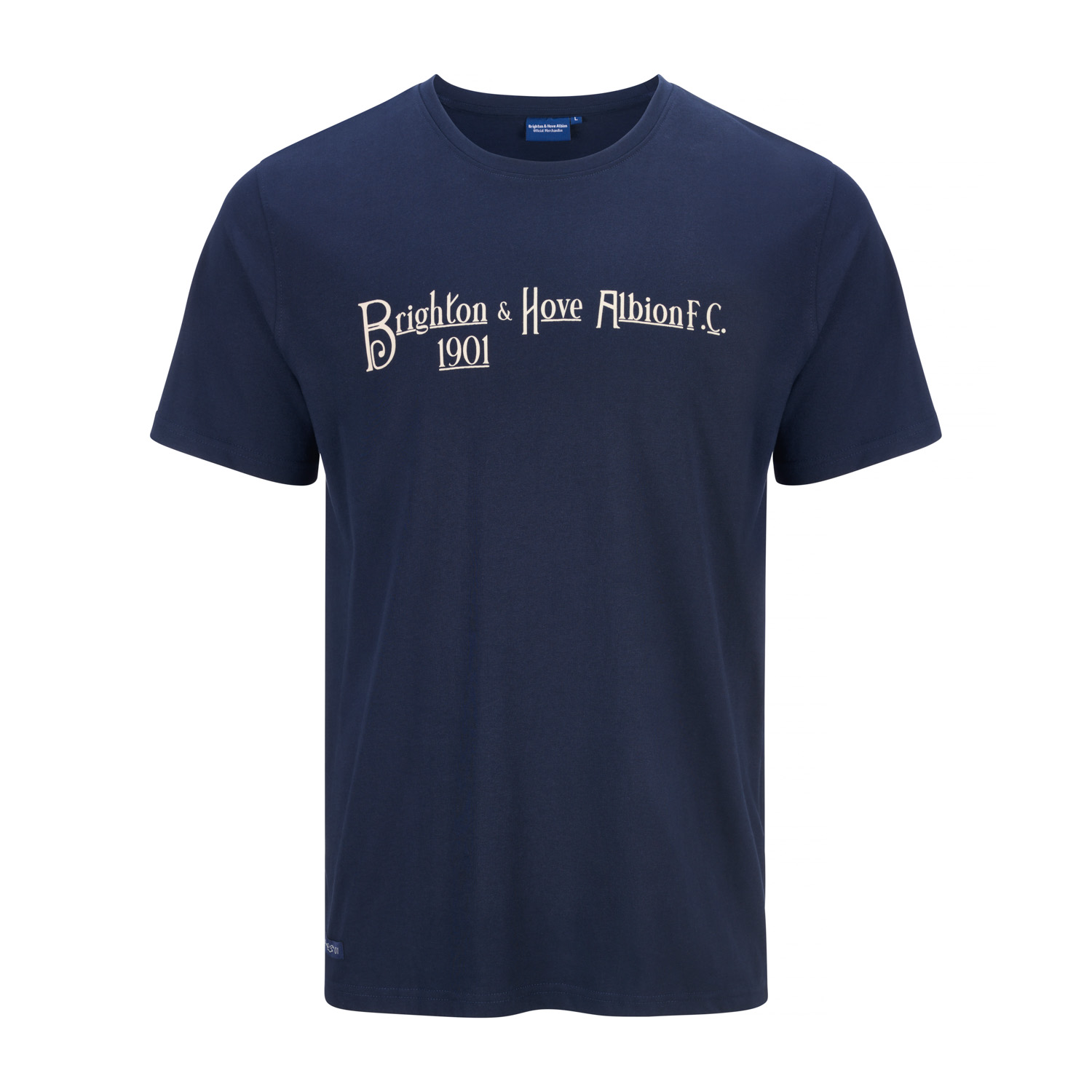 Brighton BHAFC 1901 Relaxed Tee - Navy