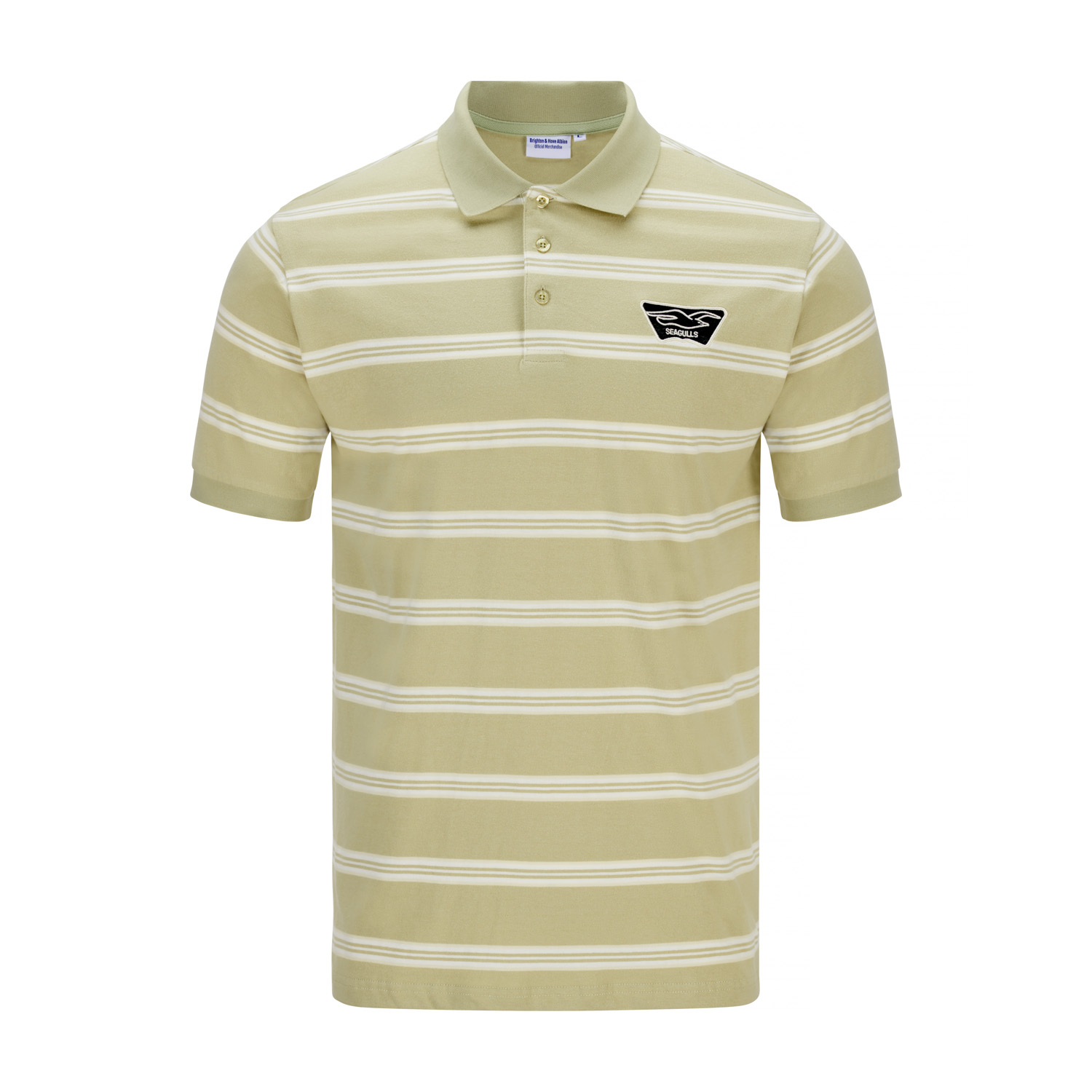 Brighton BHAFC Striped Jersey Polo