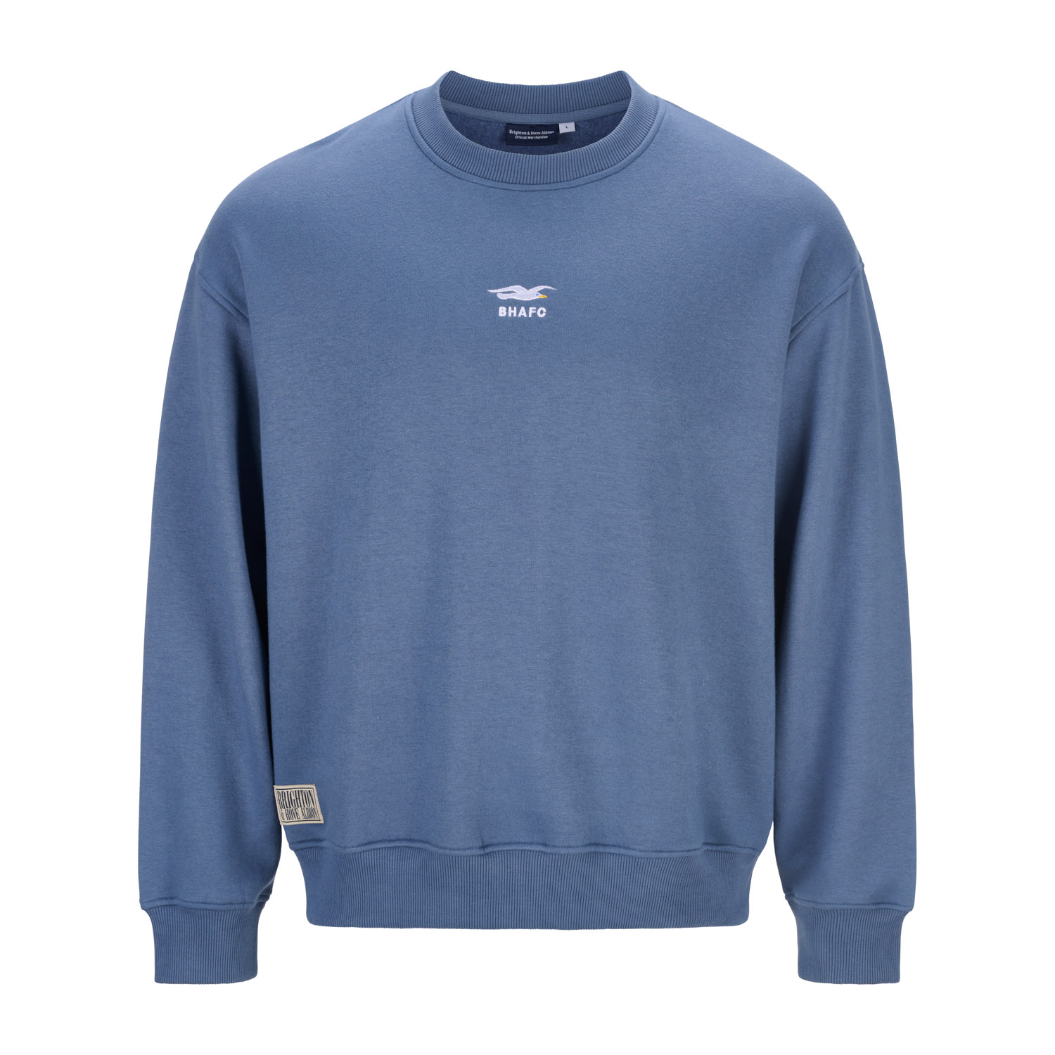 Brighton BHAFC Classic Backprint Relaxed Crewneck - Blue