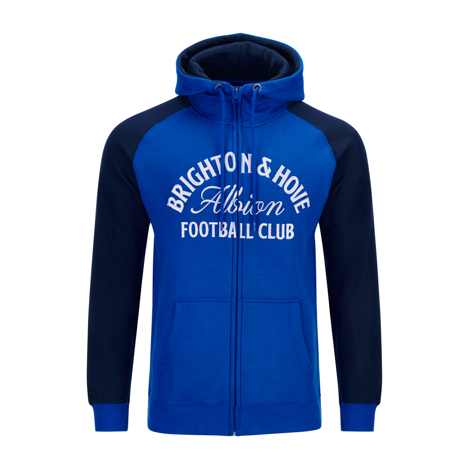 Худи Brighton BHAFC Royal & Navy Raglan Zip