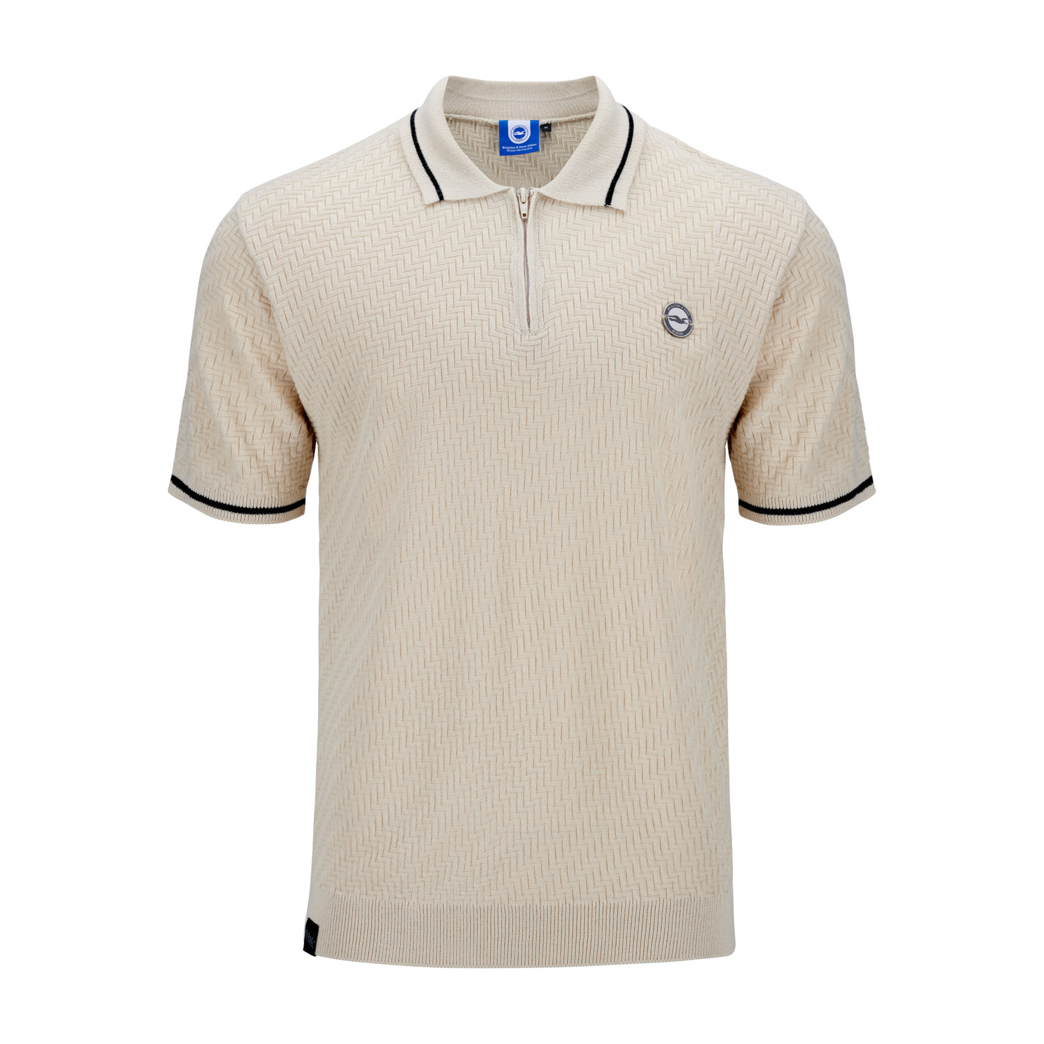 Поло Brighton BHAFC Herringbone 1/4 Zip Knitted