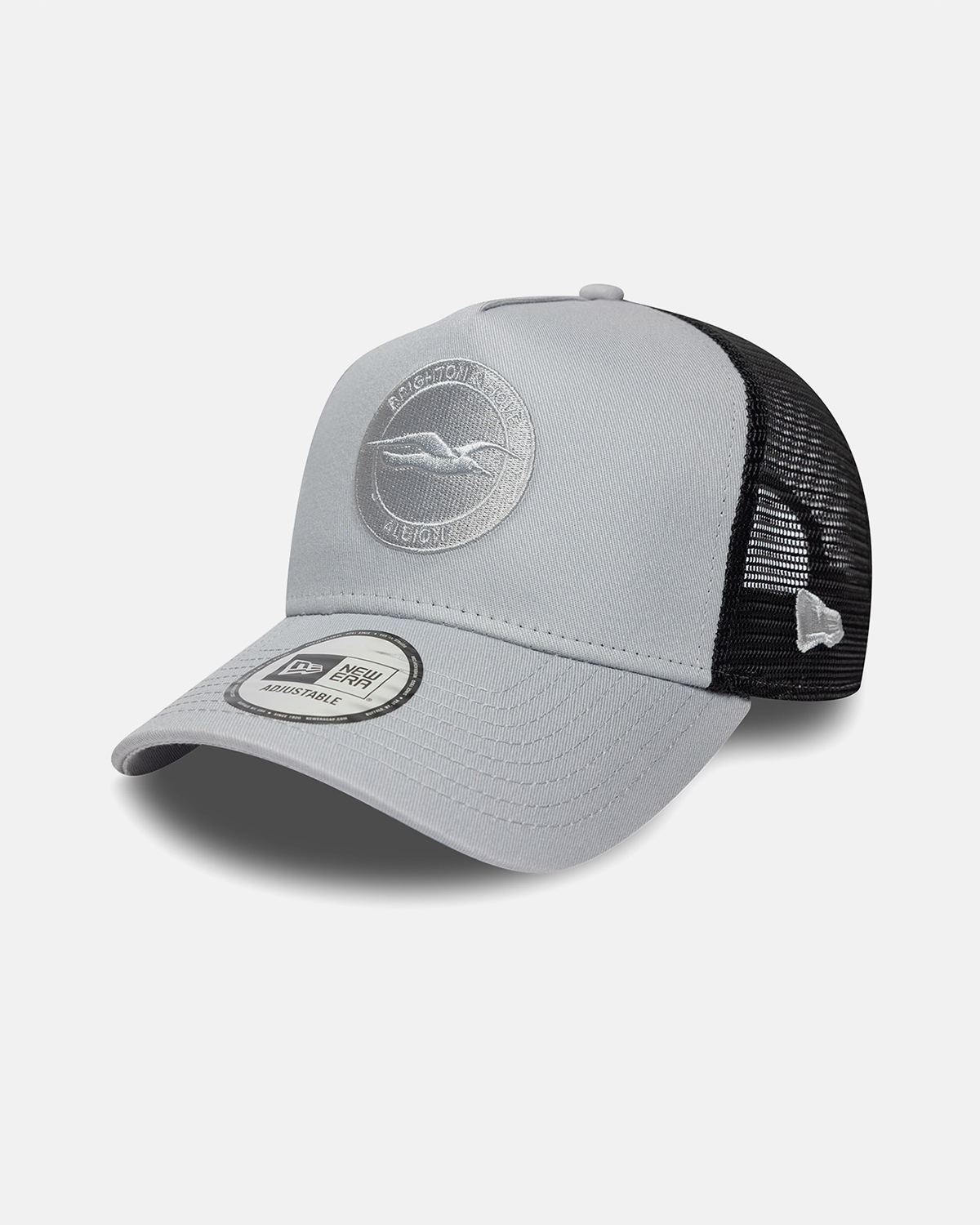 Кепка Brighton BHAFC New Era Grey Mesh