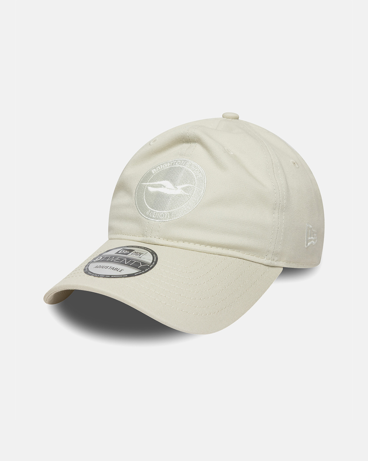 Brighton BHAFC New Era Ivory Tonal Cap