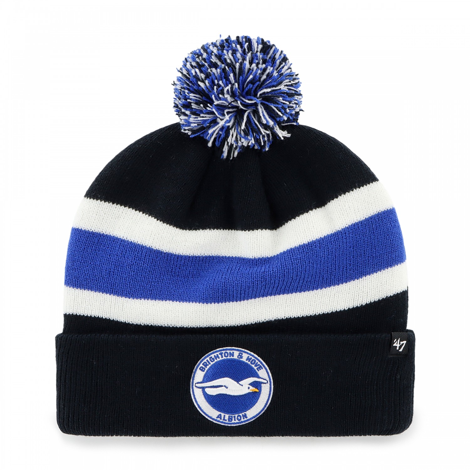 Шапка Brighton '47 Navy & Royal Breakaway Cuff