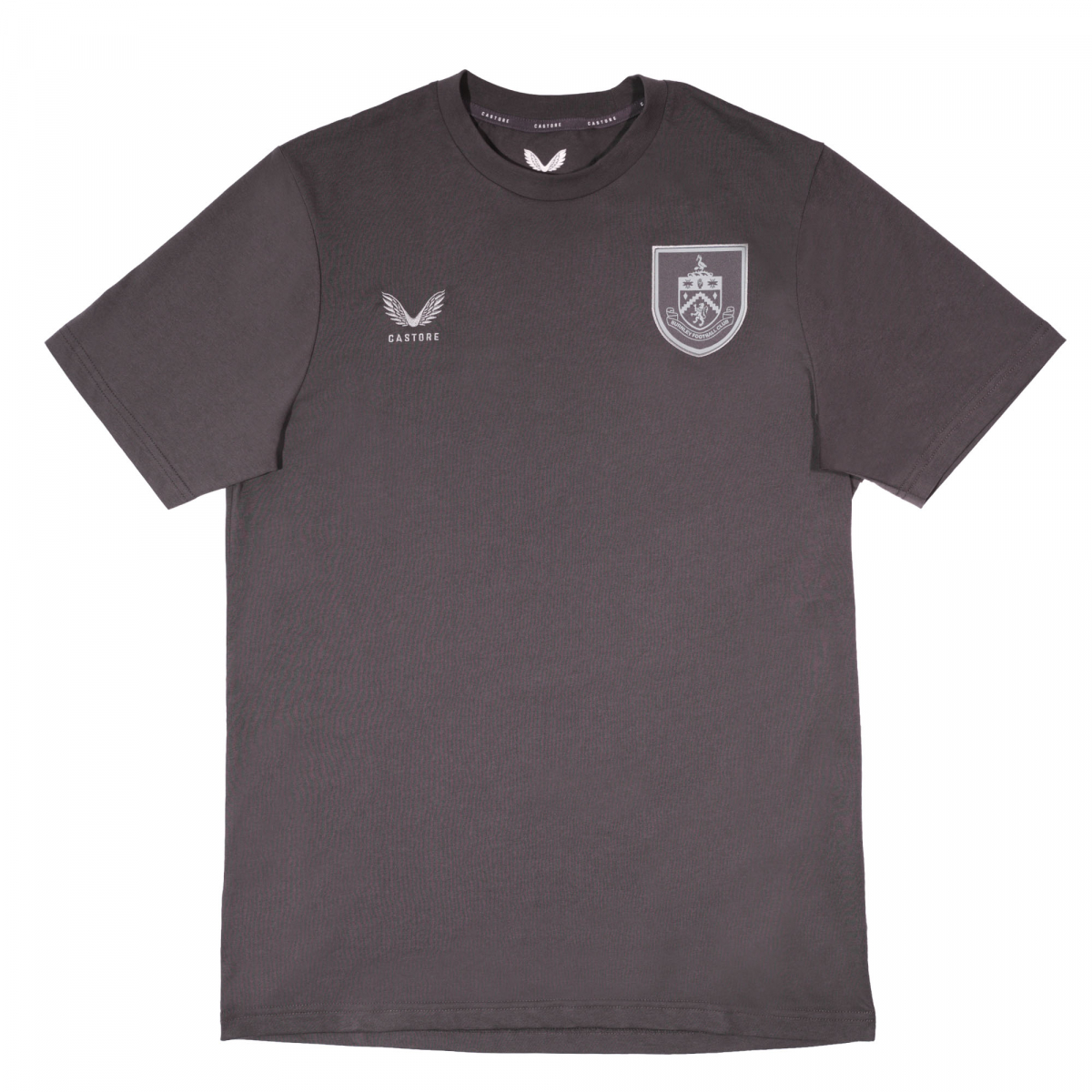 BURNLEY FC GREY TRAVEL TEE ADULT 2026/27