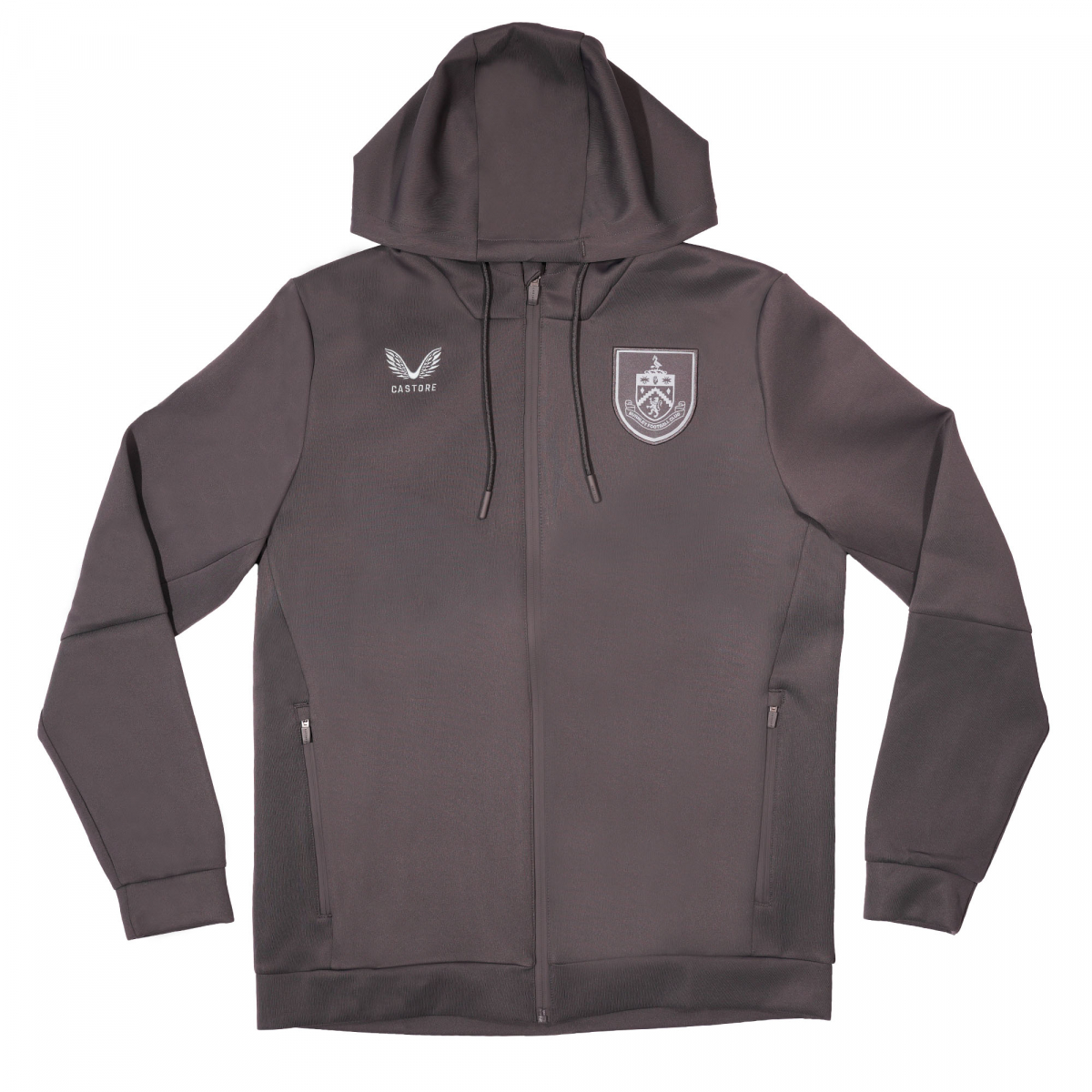 Худи BURNLEY FC GREY TRAVEL F/Z ADULT 2026/27