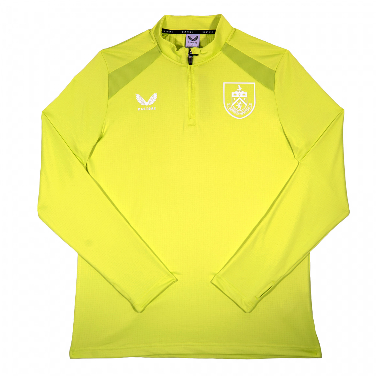 BURNLEY FC YELLOW QUARTER ZIP ADULT 2026/27