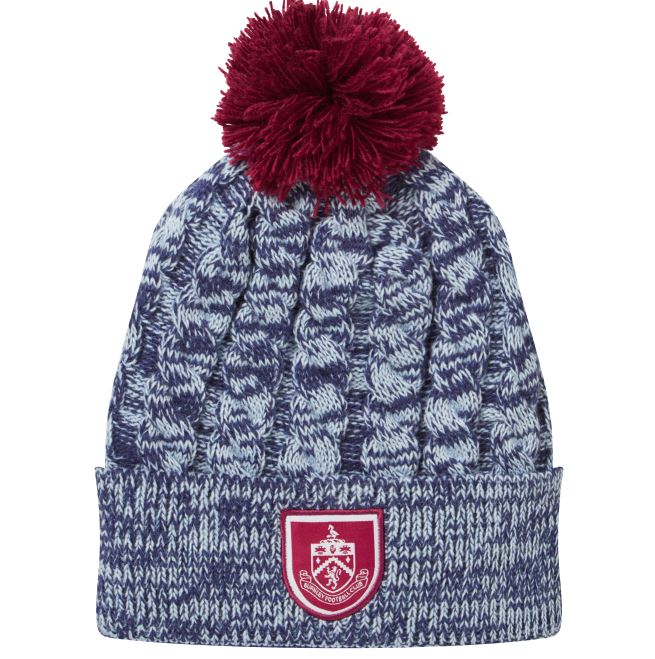 Кепка Burnley FC Sherpa Bobble Navy