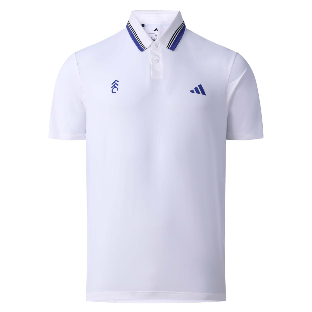 Fulham 26/27 Mens Golf Tour Polo White