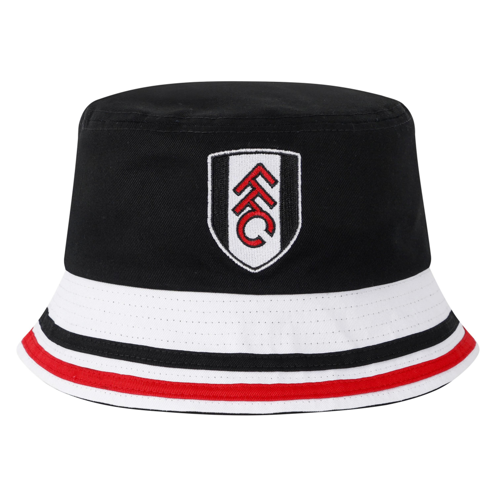 Fulham FFC Striped Reversible Bucket Hat