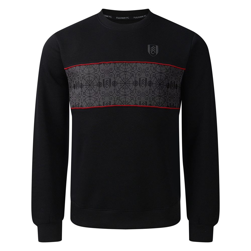 Fulham 25/26 Adult Ironwork Logo Crew Neck Sweatshirt