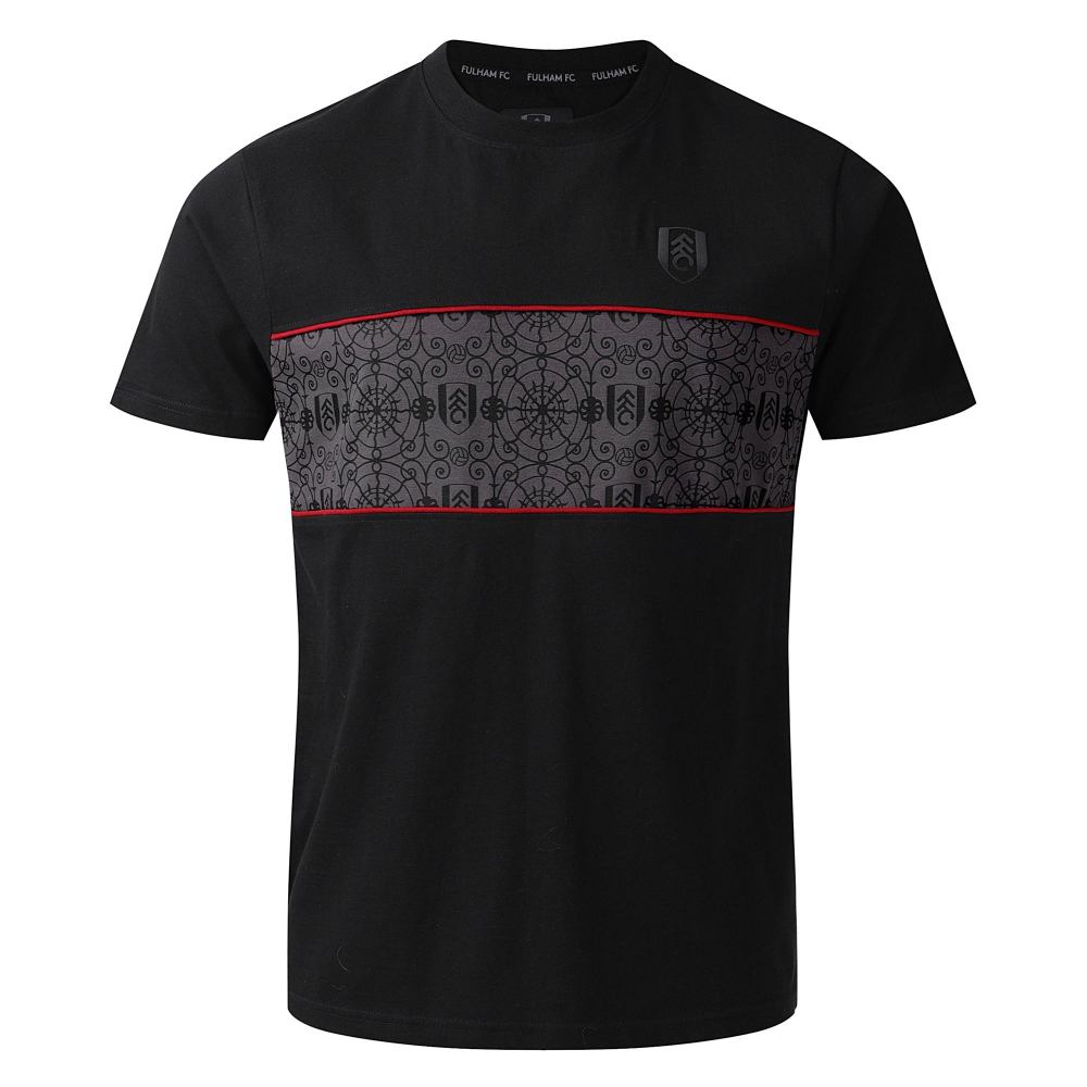Fulham 25/26 Adult Ironwork Panel T-shirt