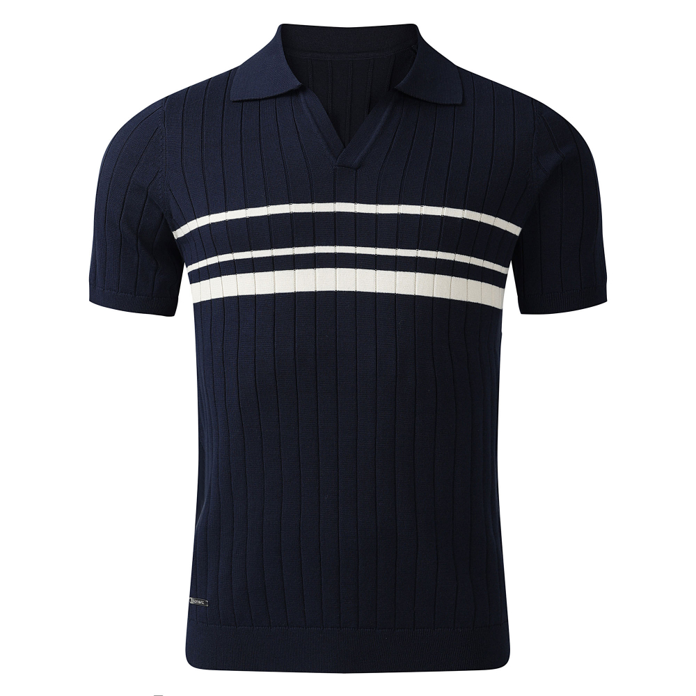 Fulham 25/26 Lifestyle Striped Knitted Polo
