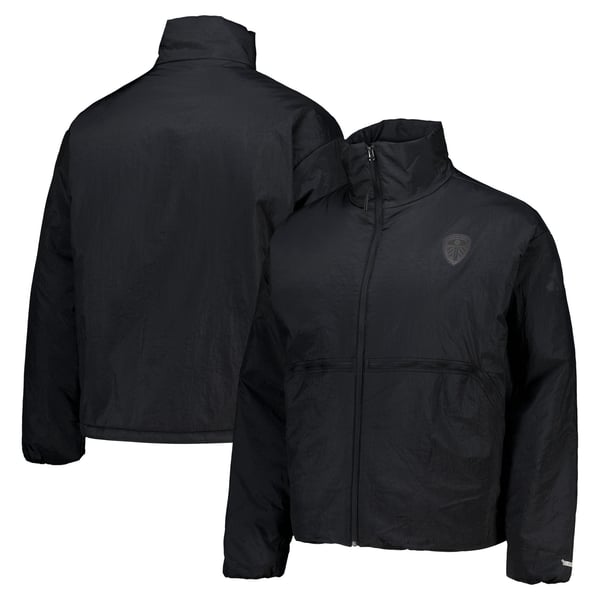 Leeds United adidas City Tech Insulated Jacket - Black