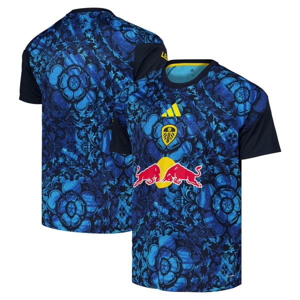 Leeds United adidas Pre Match Jersey - Blue