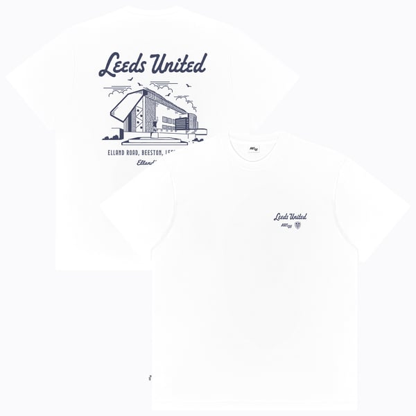 Футболка Leeds United x Art of Motel White (Unisex)