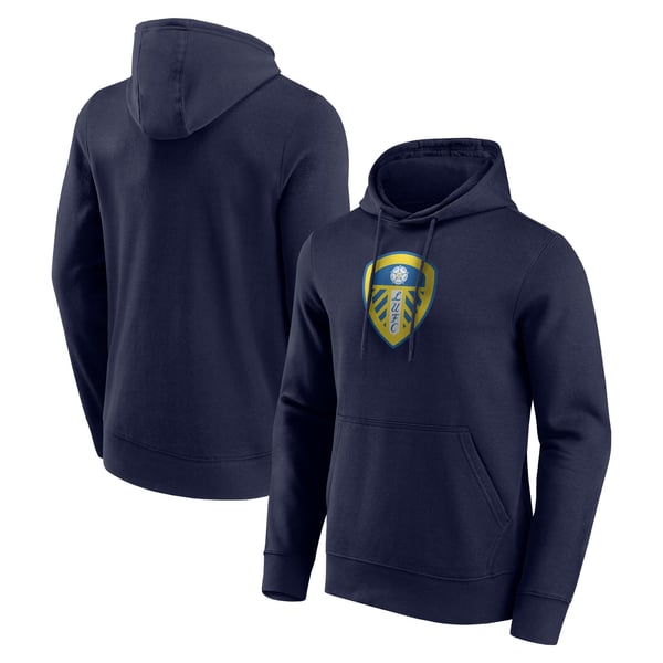 Худи Leeds United Primary Logo Graphic Navy (Mens)