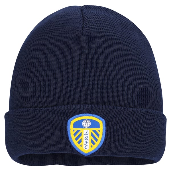 Leeds United adidas Woolie Hat - Navy