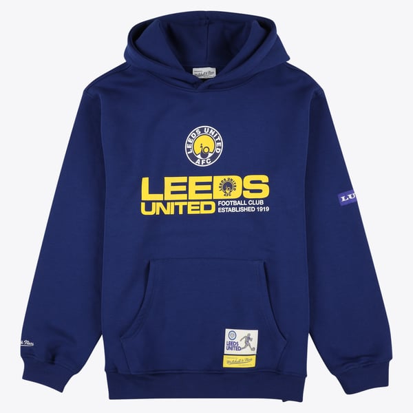 Худи Leeds United x Mitchell & Ness Mascot Blue (Mens)