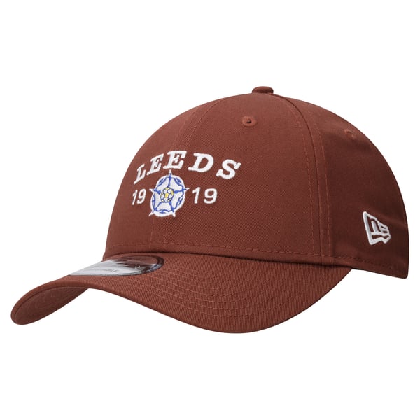 Кепка Leeds United New Era Wordmark 1919 Deep Auburn (Unisex)