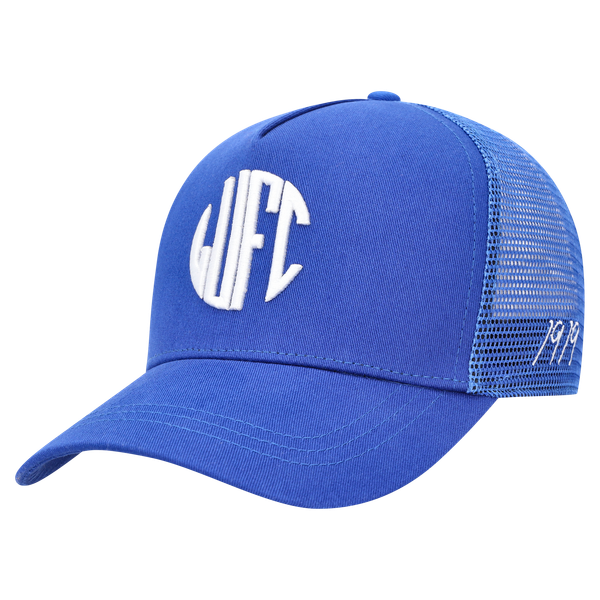 Leeds United Fresh Ego LUFC Trucker - Blue - Unisex
