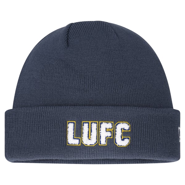 Шапка Leeds United New Era Collegiate Cuff Grey (Unisex)