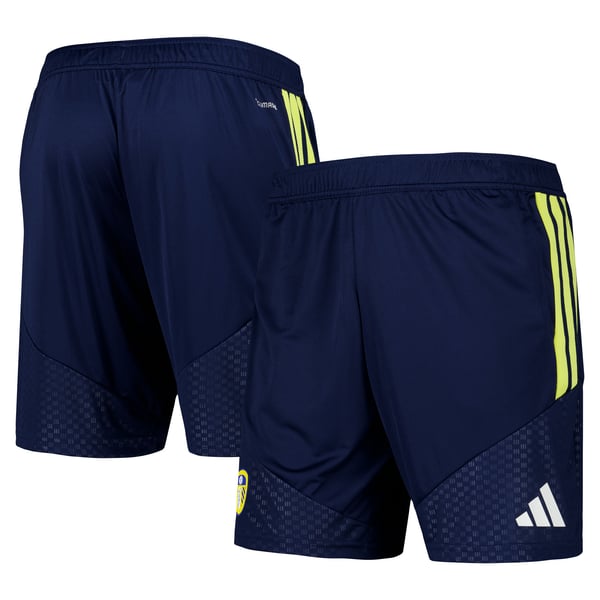 Leeds United adidas Training Shorts - Navy