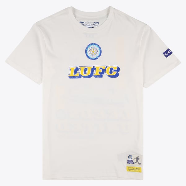 Футболка Leeds United x Mitchell & Ness Program White (Mens)