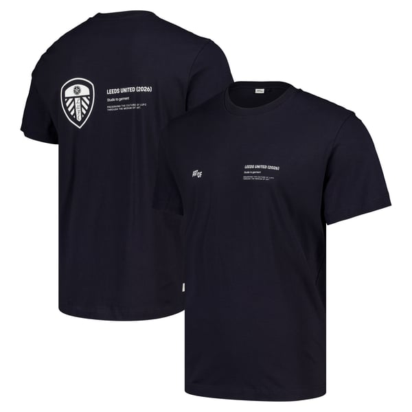 Футболка Leeds United x Art of Gallery Navy (Unisex)