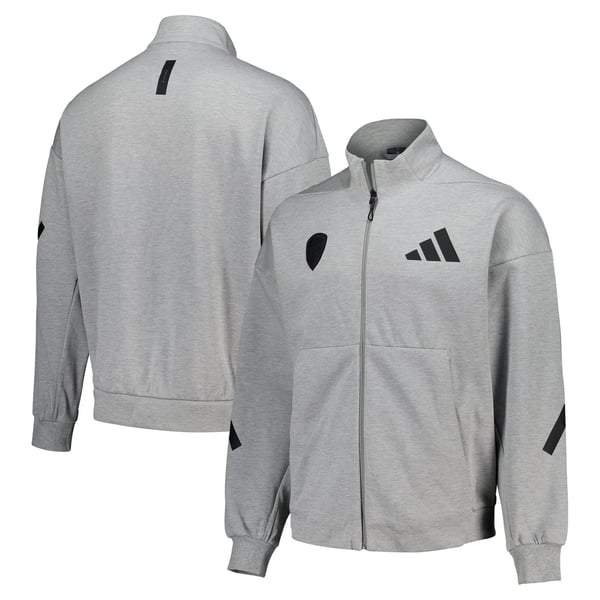 Олимпийка Leeds United adidas Z.N.E. (серый)