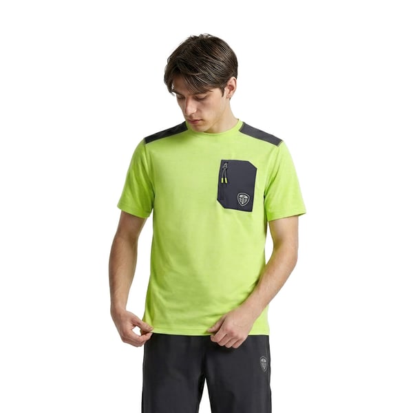 Футболка Leeds United Velocity Pocket Lime (Mens)