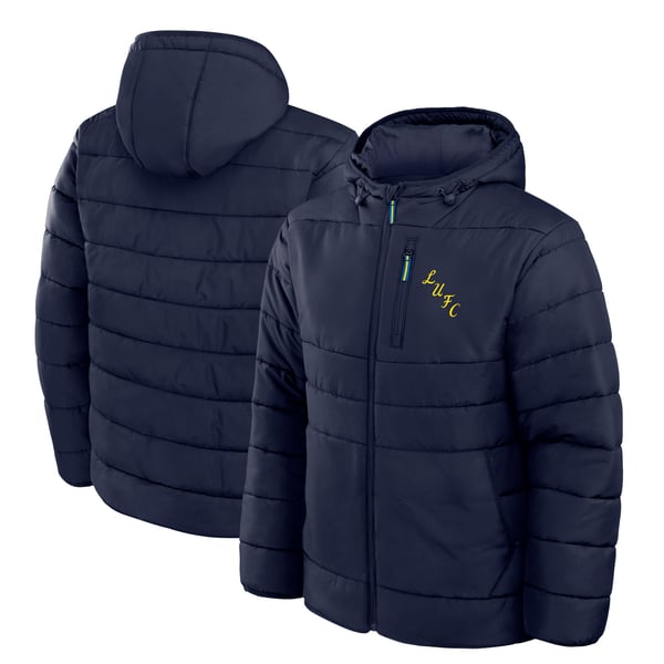 Куртка Leeds United Classics Light Padded Maritime Blue (Mens)