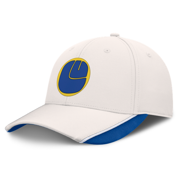 Leeds United Distinct Structured Adjustable Cap - Antique White - Unisex