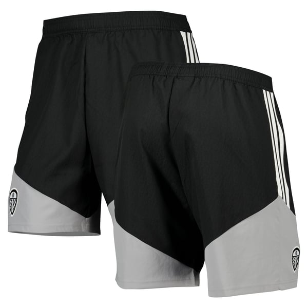 Шорты Leeds United adidas Training Downtime (чёрный)
