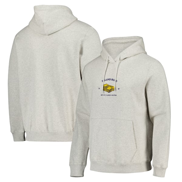 Худи Leeds United x Art of Stadium Grey (Unisex)
