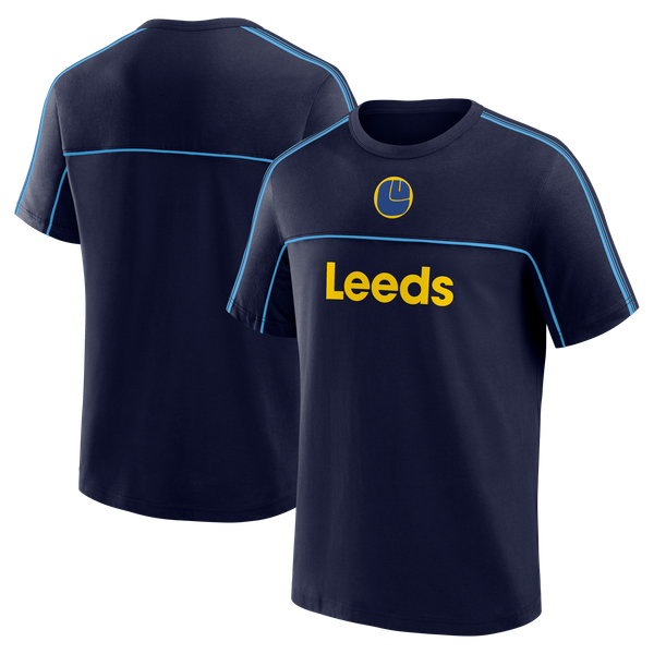 Футболка Leeds United Taped Maritime Blue (Mens)